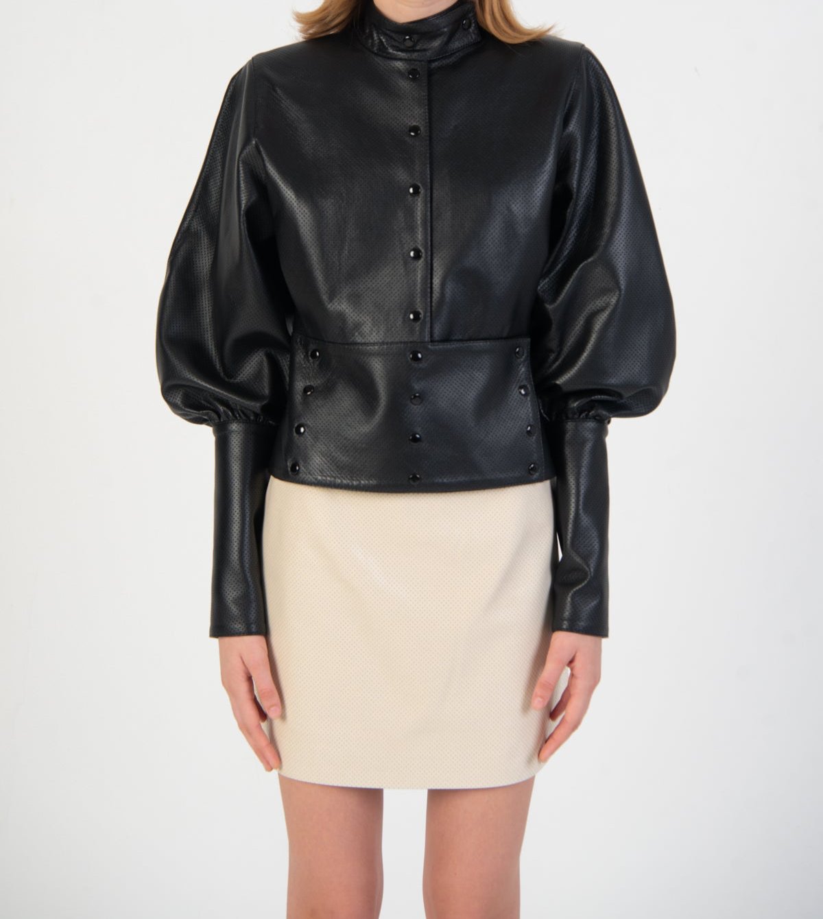ELENA LEATHER JACKET – FIDAN NOVRUZOVA