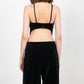 GULYA BOW HALTER TOP