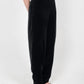 KLARA BANANA TROUSERS IN BLACK VELVET