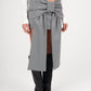 MIA BOW DETAIL SKIRT IN GREY