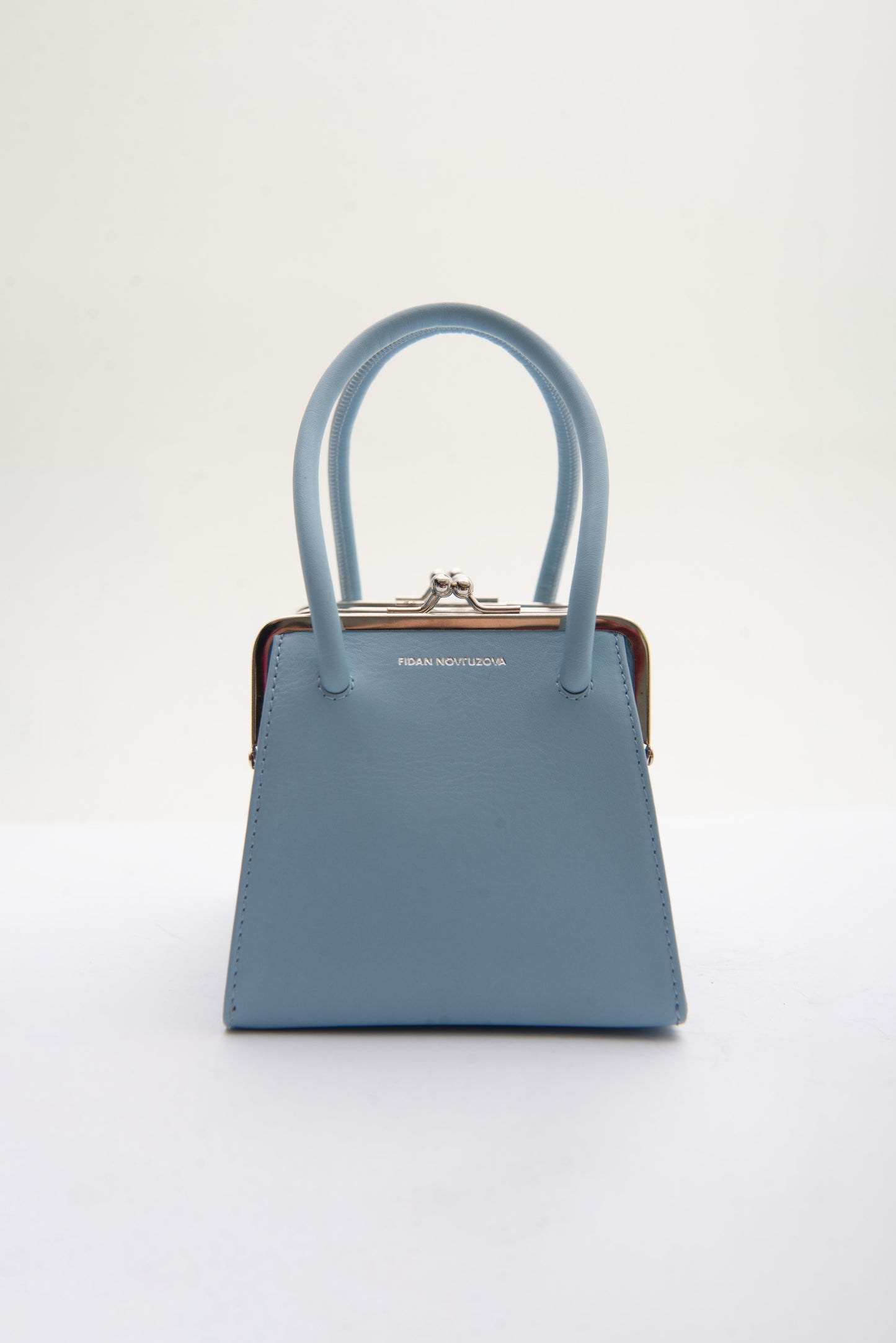 BOA FOUR CLASP BAG IN BABY BLUE