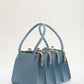 BOA FOUR CLASP BAG IN BABY BLUE