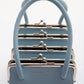 BOA FOUR CLASP BAG IN BABY BLUE