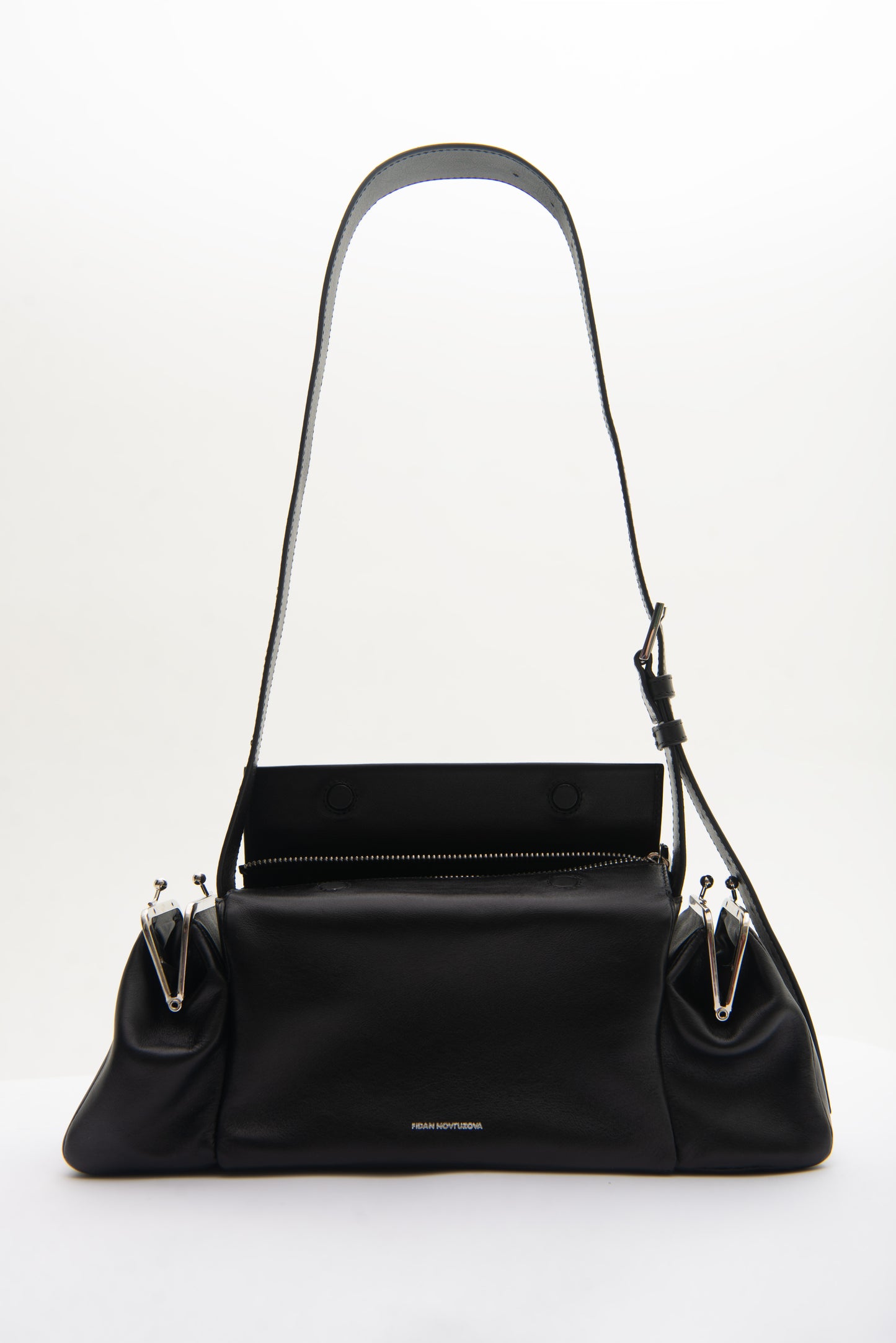 LALA LEATHER BAG IN BLACK