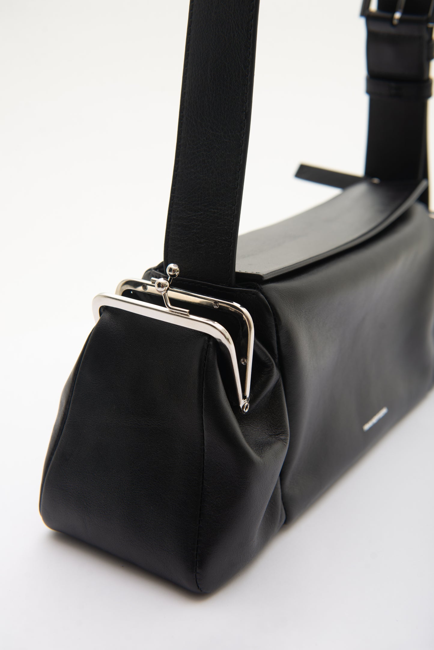 LALA LEATHER BAG IN BLACK