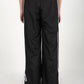 GIADA BOW/WHITE STRIPE NYLON TROUSERS IN BLACK (REGULAR)