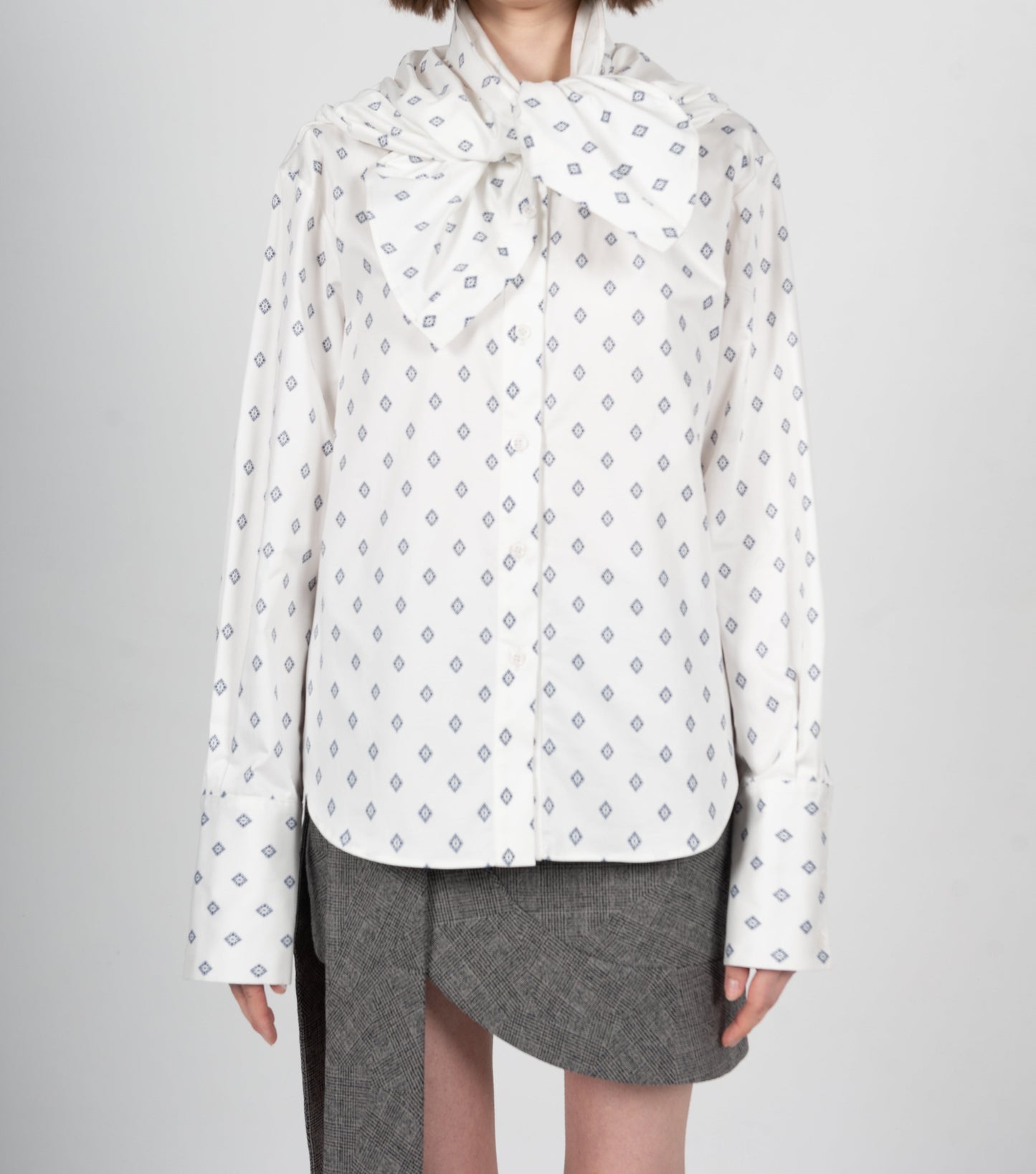 DAMIANA COTTON BUTON-UP SHIRT