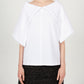 ZORA COTTON T-SHIRT IN WHITE