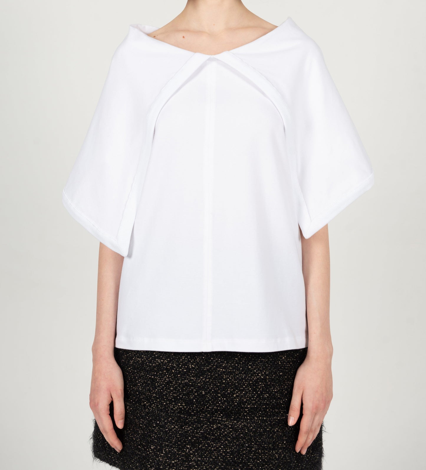 ZORA COTTON T-SHIRT IN WHITE