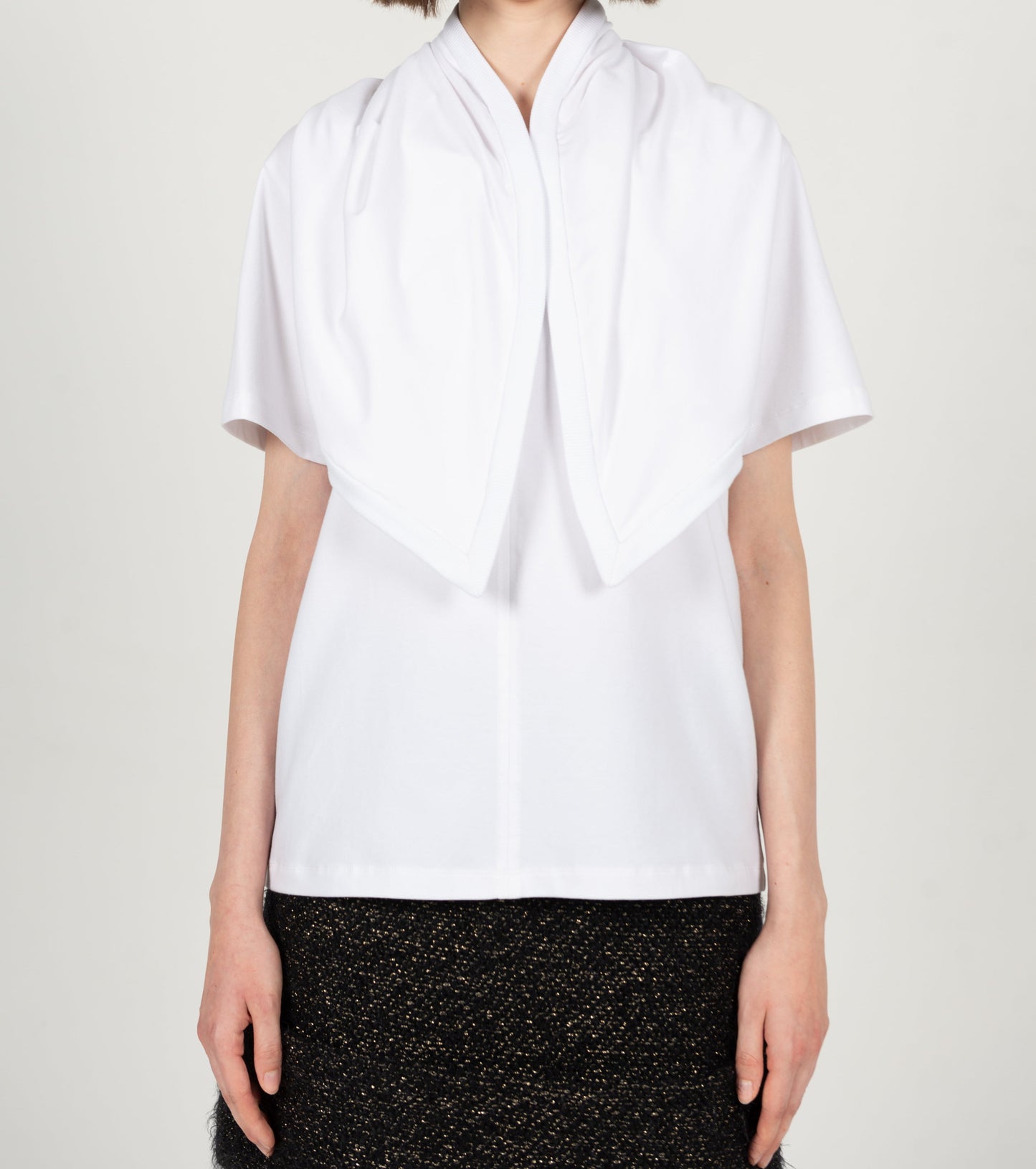 ZORA COTTON T-SHIRT IN WHITE