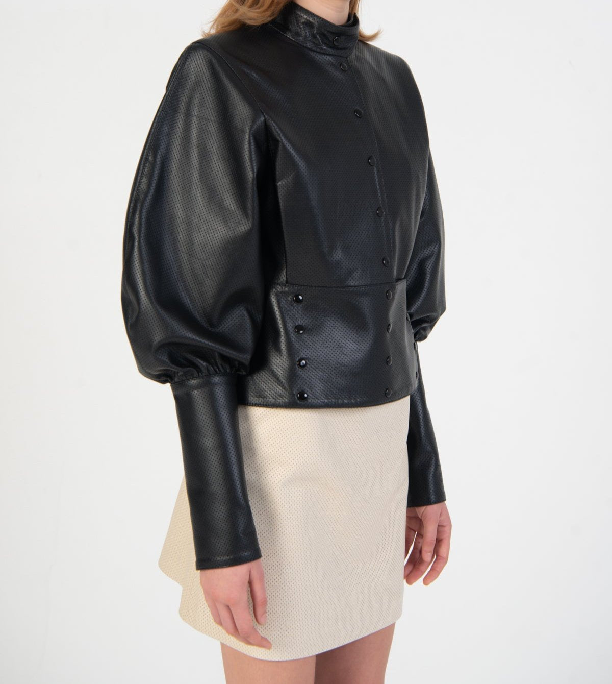ELENA LEATHER JACKET – FIDAN NOVRUZOVA