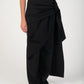 BIANKA BOW TROUSERS IN BLACK