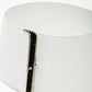 JUMBO SINGLE CLASP BELT IN WHITE