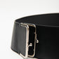 SINGLE CLASP BELT IN BLACK