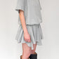RHEA T-SHIRT DRESS IN GREY