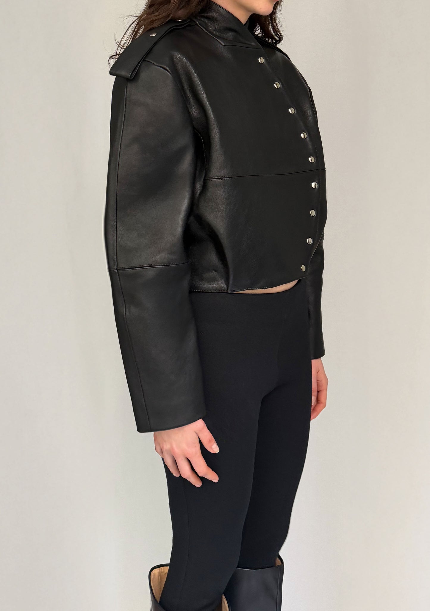 IRIS LEATHER JACKET