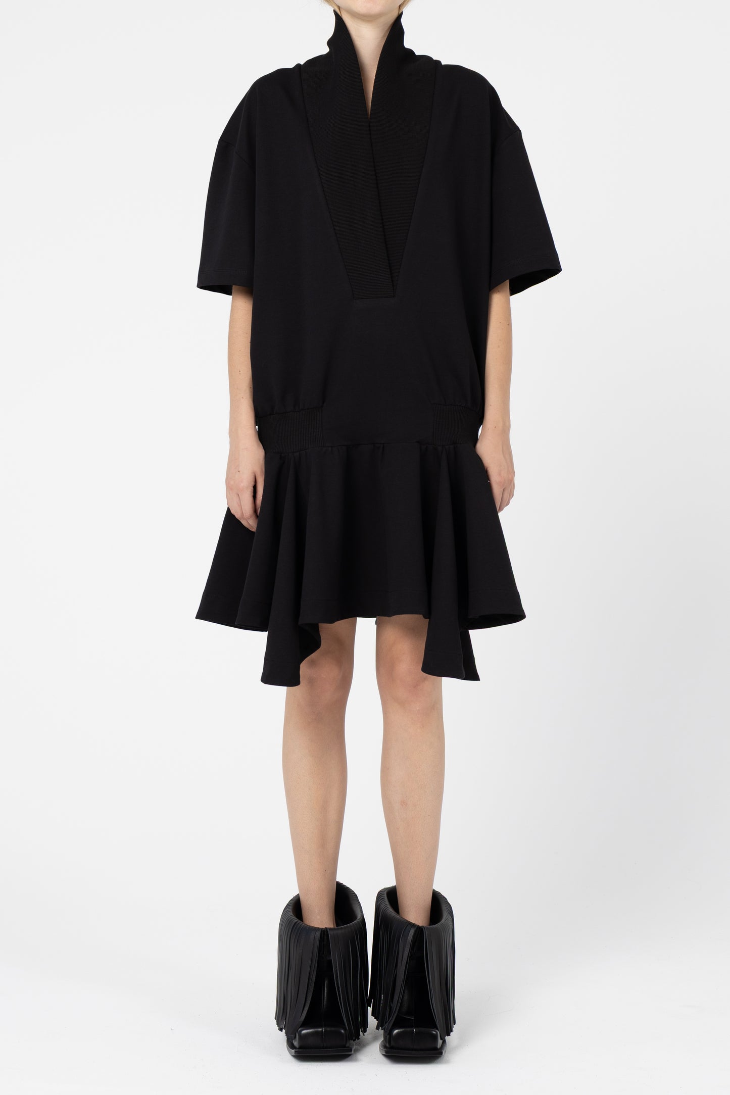 MARTA T-SHIRT DRESS BLACK