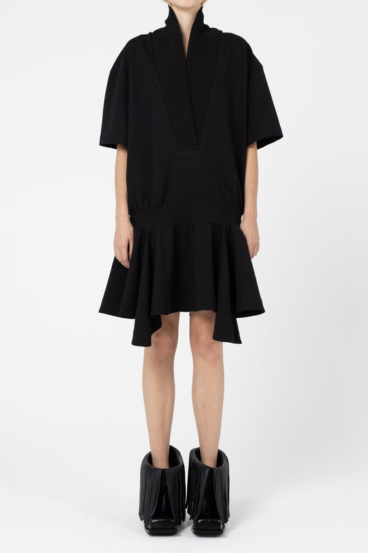 MARTA T-SHIRT DRESS BLACK