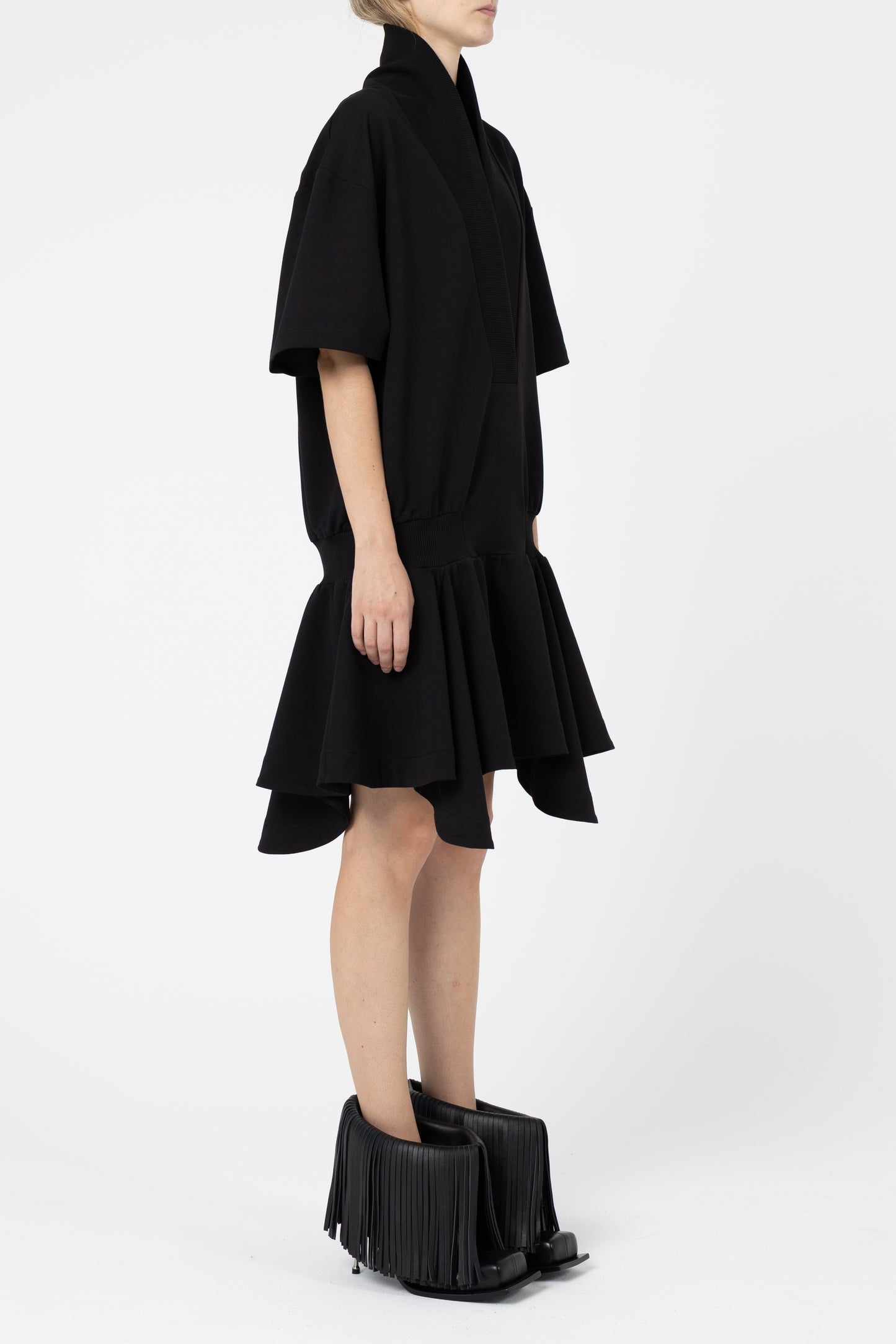 MARTA T-SHIRT DRESS BLACK