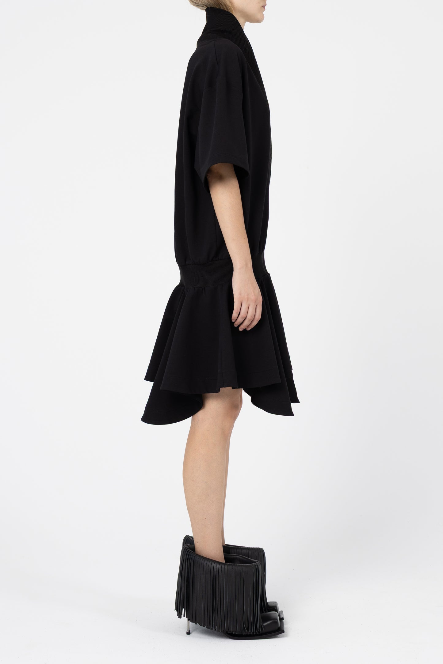 MARTA T-SHIRT DRESS BLACK