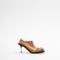 CONVERTIBLE MULE-PUMPS IN COPPER (E-STORE EXCLUSIVE)