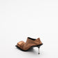 CONVERTIBLE MULE-PUMPS IN COPPER (E-STORE EXCLUSIVE)