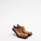 CONVERTIBLE MULE-PUMPS IN COPPER (E-STORE EXCLUSIVE)