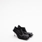 CONVERTIBLE MULE-PUMPS IN BLACK