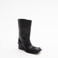 MID-LENGTH CHUNKY HEEL TOE BOOTS