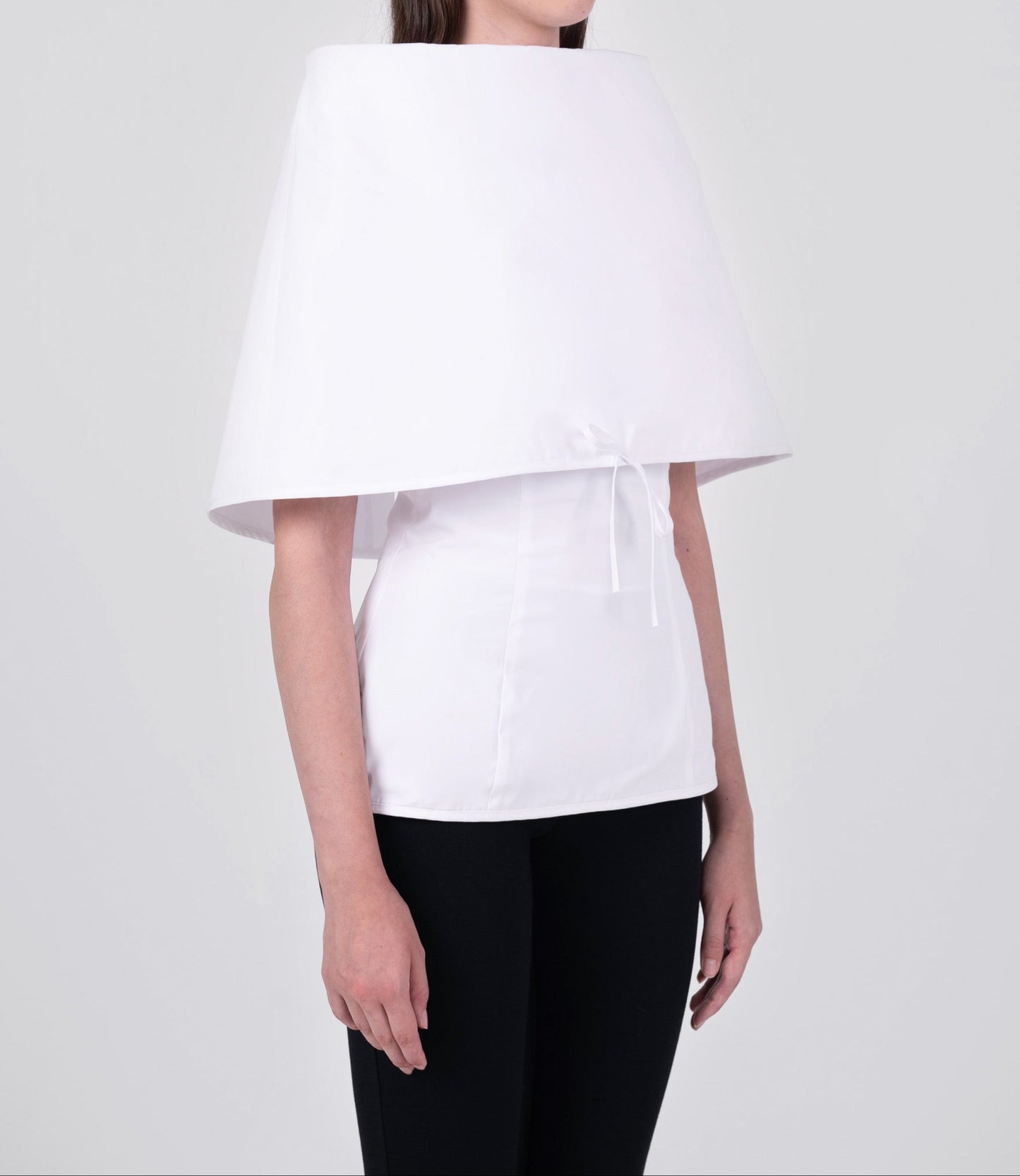 MIES TOP IN WHITE