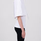 MIES TOP IN WHITE