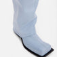 HAVVA CHUNKY HEEL TALL BOOTS IN BABY BLUE