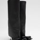 TALL IMAN BOOTS IN BLACK
