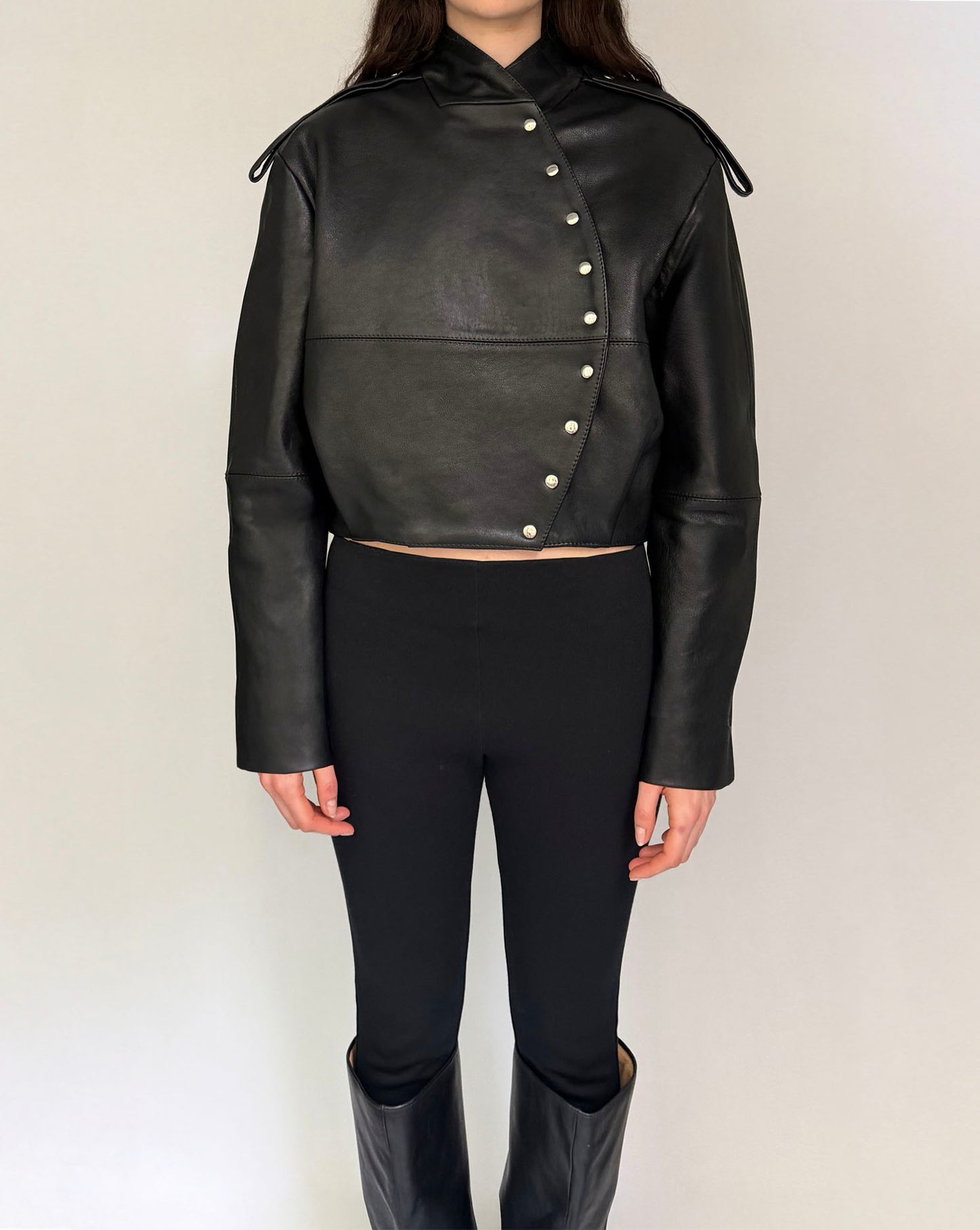 IRIS LEATHER JACKET