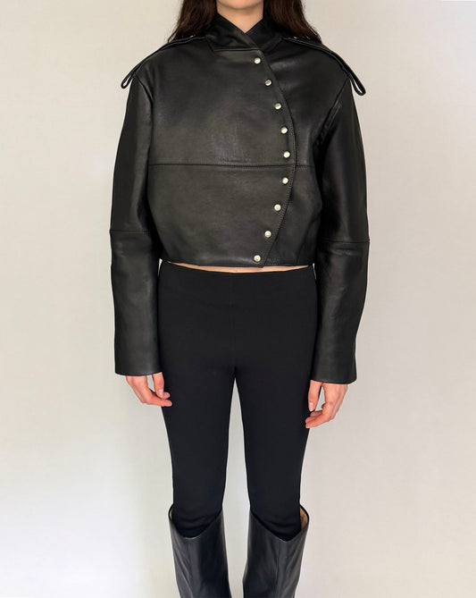 IRIS LEATHER JACKET